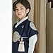 OUJIN I Korean Navy Boy Hanbok 100days~10y/o Korean Traditional Dress Baby Boy Kids Hanbok (as1, Age, 1_Year)