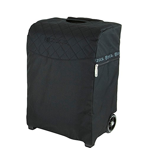 Zuca Flyer Artist Case - Black Bag And Black Frame, With 5 Vinyl Utility Pouches And A Travel Cover #TOP4