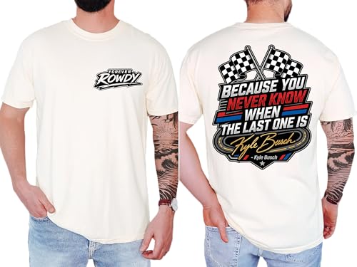 Kyle Busc.h T-Shirt - Bu.SCH 18 Inspired Memorial Graphic Tee - RIP Rowdy Shirts