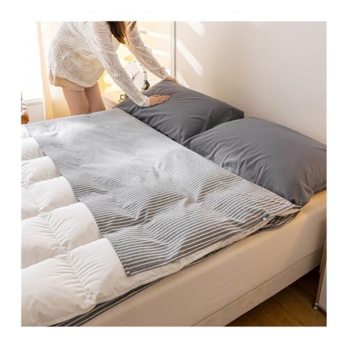 GBHMJU Saco de Dormir de algodón Lavado Ultraligero y Lavable, Saco de Dormir Ligero for Adultos, sábanas de Viaje for mochileros, hoteles, Camping, albergues(Gray A,120x210cm-47x82)