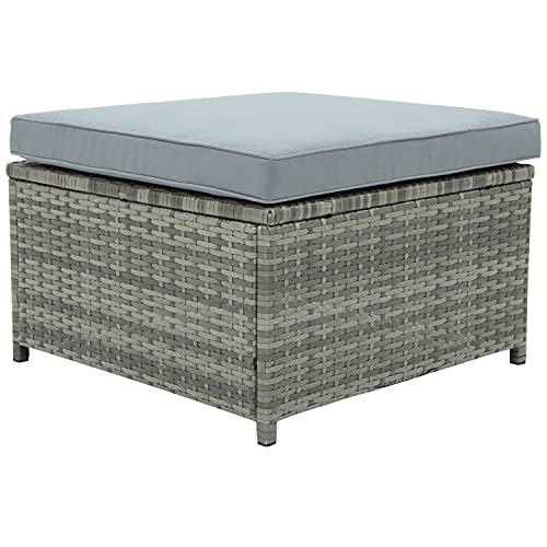 Visentor4 Pieces Patio Furniture Sets，All-Weather Outdoor Sectional Pe Rattan Wicker Conversation Sets，Garden Sofa Set With Adjustable Coffee Table And Couch Cushions #TOP6