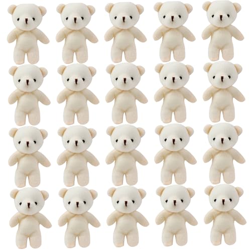 Mini ours en peluche pour décorer vos sacs à main et personnaliser vos porte-clés