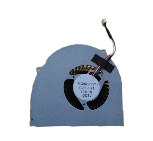 RTDPART Ventilador de refrigeración del procesador del ordenador portátil para Dell Latitude E6540 MG60120V1-C280-S9A DC5V 0.38A Nuevo