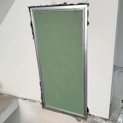 Trappe d'accès grands volumes 60x120cm pour réparer la plomberie sans casser le plafond en plâtre
