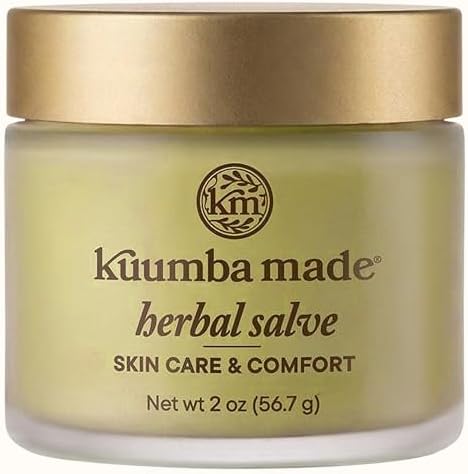 Kuumba Made Herbal Salve, Comfort Balm with Calendula & Comfrey, 2 Oz