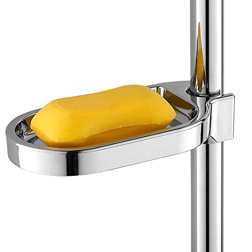 Yosoo Soap Holder, Abs Removable Soap Rack Soap Plate for Kitchen Home Bath Shower Bathroom Soap Organizer Rack - Image 3