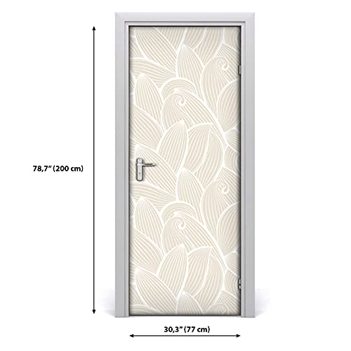 Autocollant de porte Magic-Stick pour masquer les rayures - 3