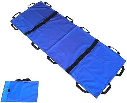 Portable Stretcher, Foldable Nylon Patient Transport, Soft Multifunctal Stretcher for Hospitals & Home Use, Emerncy,180x70cm
