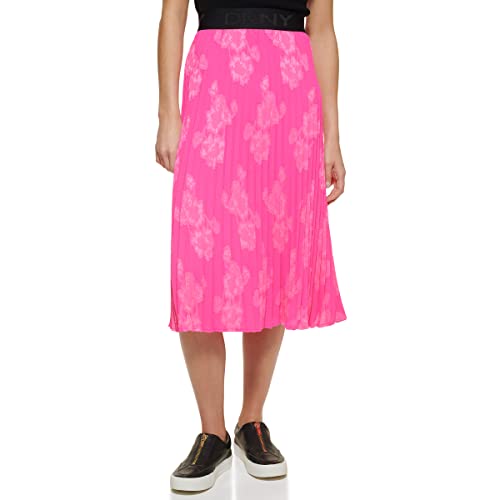 DKNY Women's Sportswear Skirts,Power Pink,M