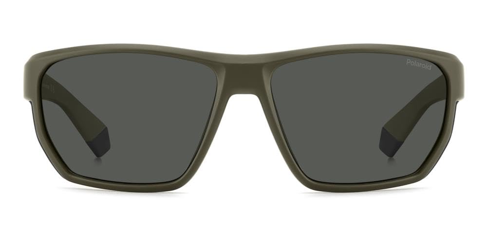 GAFAS POLAROID - Modelo: PLD 7057/S_ C: MATTE GREEN/Eye size: 60 - Puente size: 15 Salud y cuidado personal