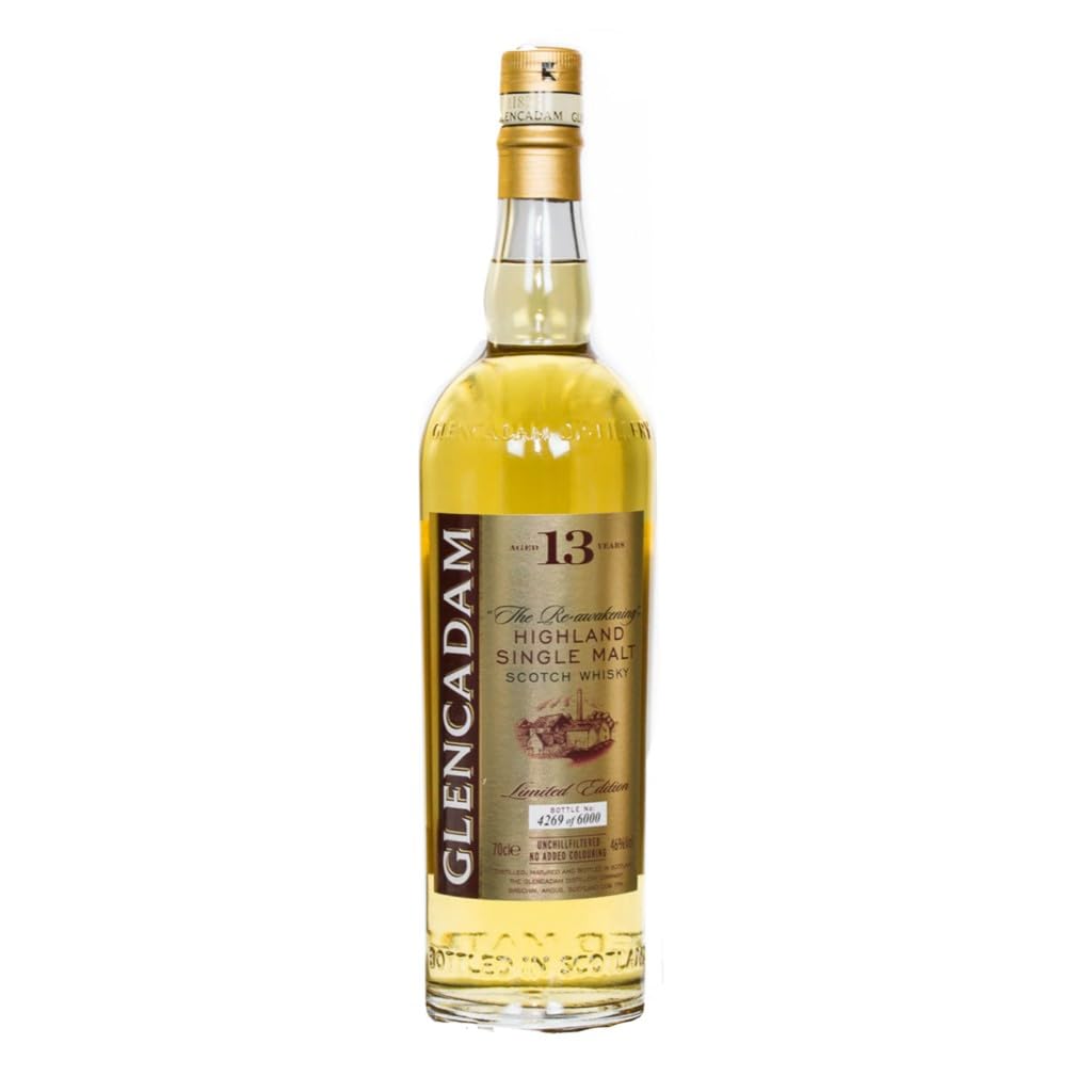 Glencadam 13 Year Old | Highland Single Malt Scotch Whisky | Small Batch | 70cl Gift Box | 46% ABV | Rich, Fruity & Creamy | Award-Winning | A Premium Whisky Gift | Natural Colour | Non-Chill Filtered