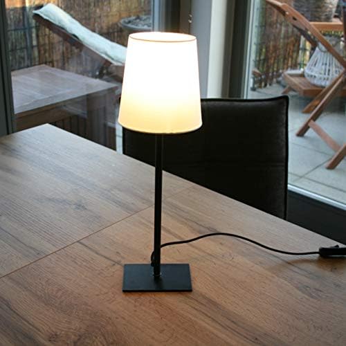 Weihnachtsleuchter mit Stern Wechselschirm, Combi Pack weiß, klein | Weihnachtsstern, Adventsstern, Standleuchte, Metallfuß schwarz
