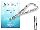 ARTMAN INSTRUMENTS Mathieu Ligature Elastic Placing Pliers 5.5