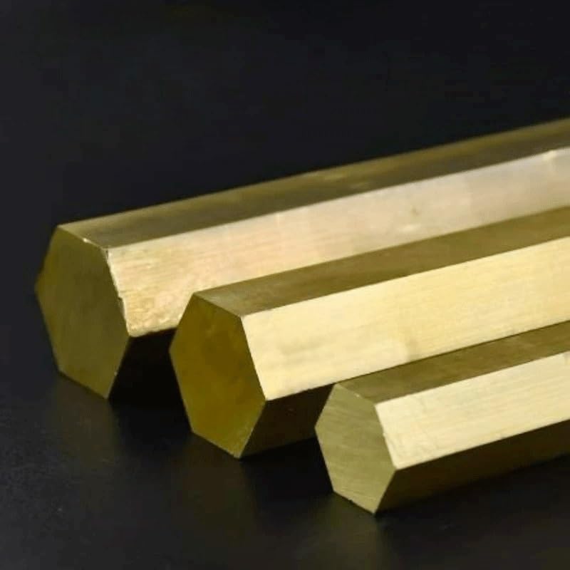 H59 Messing-Sechskantstange, Durchmesser 3–25 mm lang, 200/500 mm Präzisions-Metallschaft(3x500mm)