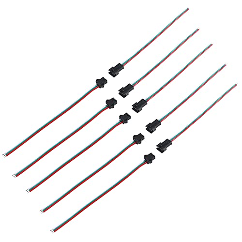 Jst Sm 15Cm 3 Pin Connector 50 Pairs, Melife 3 Pin Female Male Connector Adapter Electrical Cable For Ws2812B Ws2811 Ws2812 Sk6812 Led Strip #TOP1