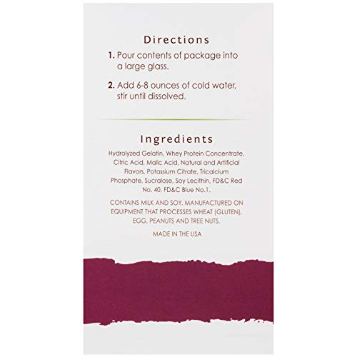 BariWise High Protein Powder Fruit Drink (15g Protein) / Low-Carb Diet Drinks - Cran-Grape (7 Servings/Box) - Fat Free, Low Carb, Low Calorie, Sugar Free - Thumbnail 4