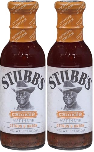 Stubb's Citrus & Onion Chicken Marinade, 12 oz (Pack of 2)