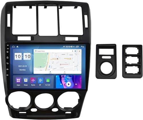Radio para coche con pantalla táctil Android 12 de 2 Din para HyUn-dai GETZ 2002-2011, navegación GPS por satélite, reproductor multimedia con pantalla táctil de 9 pulgadas, receptor FM BT con Wifi 4