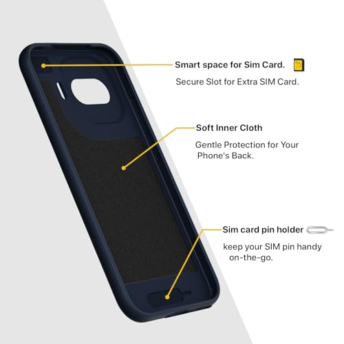 Image of Pikkme Back Cover for iQOO 15R 5G Soft Matte Silicone Mag-Safe Design (Mag-Safe Not Support) Camera Protection | Slim Fit Bumper Cover (Blue)