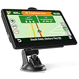 GPS Navigation for car, Latest 2021 Map 7-Inch HD Touch Screen 256-8GB Navigation System, with Voice Guidance and Speed ​​ Warning, Lifetime Free Map Updates