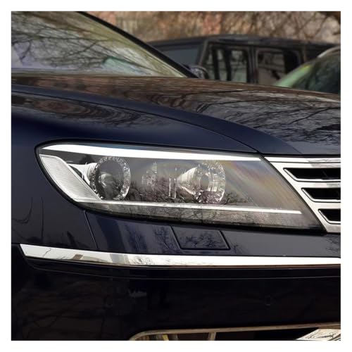 Cache lentille phare avant droit pour VW Phaeton 2011-2015 coque de remplacement - 2