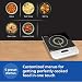 Philips Viva Collection HD4928/01 2100-Watt Induction Cooktop, Soft Touch Button with Crystal...