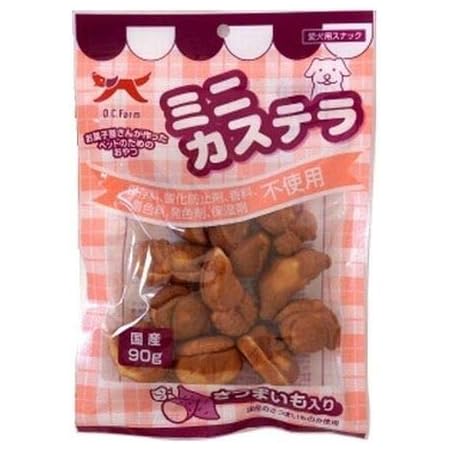 Amazon ミニカステラ さつまいも入り 90g オーシーファーム ビスケット クッキー スナック 通販
