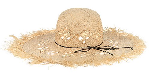 GEMVIE Chapeau Capeline Paille Soleil Plage Voyage Jardinier Femme Été Maille