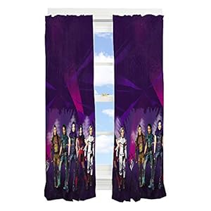 Franco Disney Descendants 3 Fenstervorhang Set