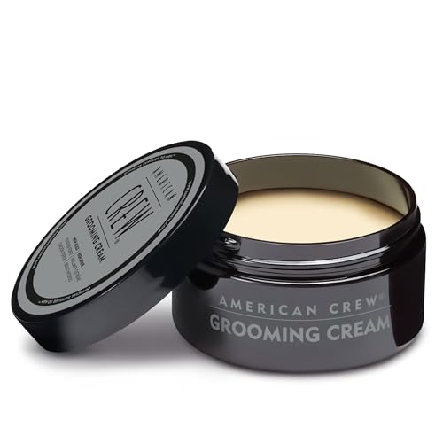 American Crew Men's Grooming Cream, Like Hair Gel with High Hold & High Shine, 3 oz image 8
