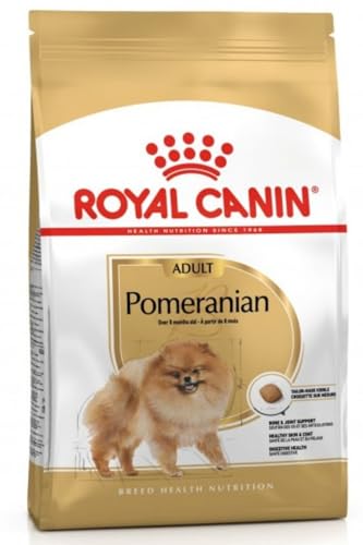 Royal Canin Pomeranian Adult | 1,5 kg | Alleinfuttermittel für Hunde | Trockenfutter für ausgewachsene und ältere Zwergspitze | Ab dem 8. Monat | Angepassten Mineralstoffgehalt