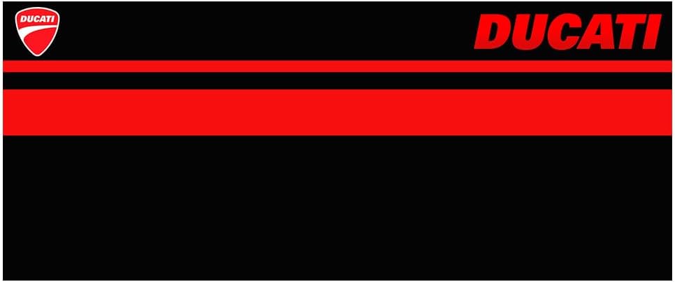 Motorcycle Garage Mat for Ducati – Fits Panigale, Superleggera, Streetfighter, Diavel, Panigale V4 2025 & V4S 2025 | Motorbike Display & Parking Mat | Non-Slip Garage Floor Protector for Ducati Bikes