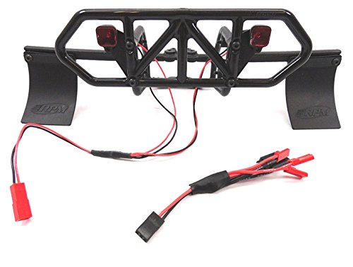 Apex RC Products / RPM RC Products Rear Bumper W/LED Lights Combo - Compatible with Traxxas Slash 2WD #2002