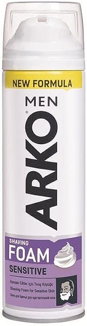 Arko Men Tıraş Köpüğü Sensitive, 200 ml — Amazon ürün görseli
