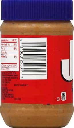 Jif Extra Crunchy Peanut Butter 454 gr