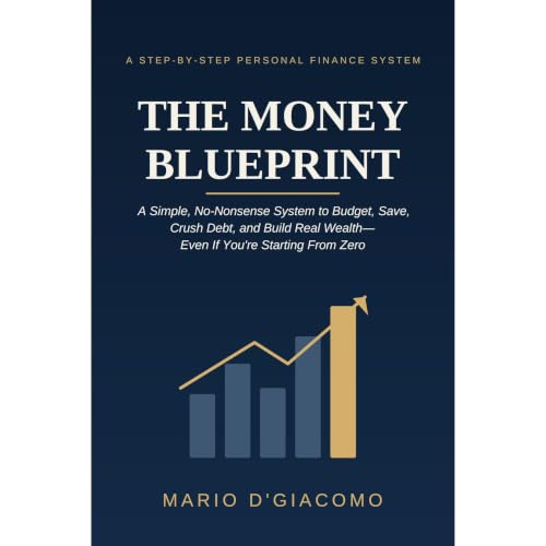 The Money Blueprint Audiolibro Por Mario D'giacomo arte de portada