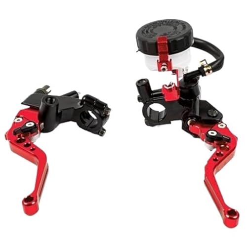 Embrayage frein moto universel rouge 22mm pour balades sportives et roadtrips