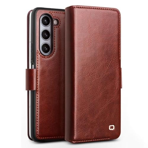 �y�{�v�zSamsung Galaxy Z Fold 7 �Ή� �E�H���b�g�P�[�X �J�[�h2�����[ �����E�̎����p�T�C�h�|�P�b�g�A�u���E��