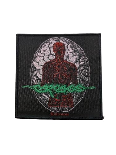 Photo de Écusson Carcass Cabeza tissé et sous licence, Flocage