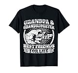 Grandpa Granddaughter Gift Family Shirt Grandad Fist Bump