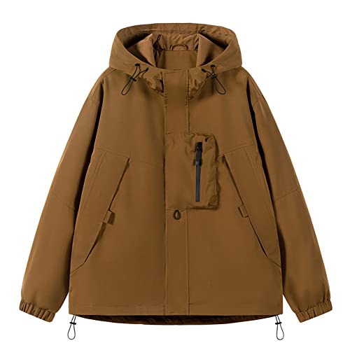 Bomber homme style streetwear auburn veste coupe-vent cargo taille M