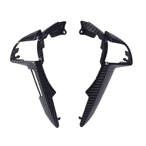 AEETUED Steering Wheel Trim Cover Frame Replacement Interior Accessories Fit for Honda Accord 2008 2009 2010 2011 2012 (Black Left Button) by AEETUED - Used condition - US$23.58