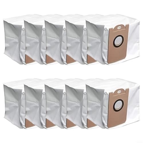 GANCEI Bolsas de polvo para aspiradora robot Cleanova W11, bolsas de repuesto autovaciadas, paquete de 4/10 accesorios no tejidos para limpieza del hogar (paquete de 10)