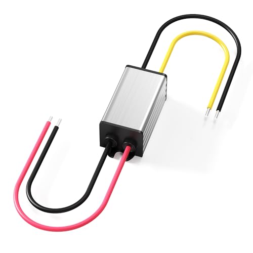 DC 24v a 12v Convertitore, Cocar Step-down 5A 60W Trasformatore Convertitore Adattatore Alimentazione del Regolatore per Heavy Duty Auto Camion Veicolo Solar System, ecc.(Accetta DC15-40V Ingressi)