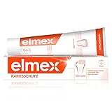 elmex Zahnpasta KARIESSCHUTZ, 1 x 75 ml - Zahncreme schützt vor Karies und stärkt den Zahnschmelz