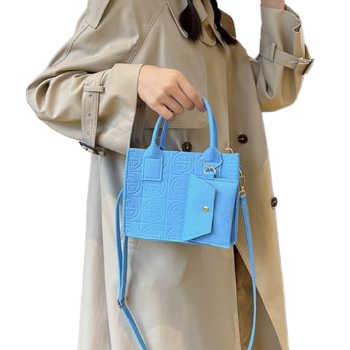 Generic Crossbody Messenger Bag with Coin Purse - Ladies Fashion Handbag, W, 10.63x8.66x4.53in2