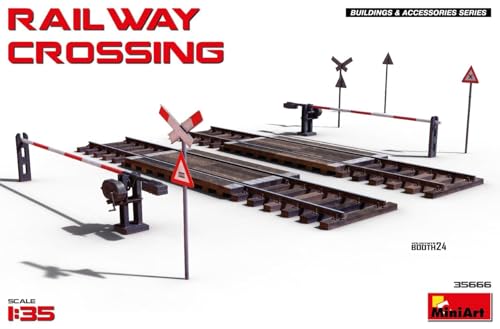Passage à Niveau Miniart 1:35 - Complément pour Rails et Décors - 7