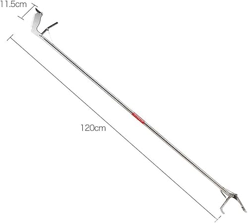 Apanhador De Cobras, Pinças De Cobra Resistentes De 120 Cm Apanhador De Enguia De Réptil Aço Inoxidá