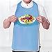 Adult Bib Food Bib Reusable Older Bibs Food Bibs Seniors Bib Eating Apron for Disabled People Seniors Older Women Men