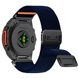 Niboow QuickFit 22mm Cinturino per Garmin Fenix 9/9 Pro/Solar/8/8 Pro(47mm)